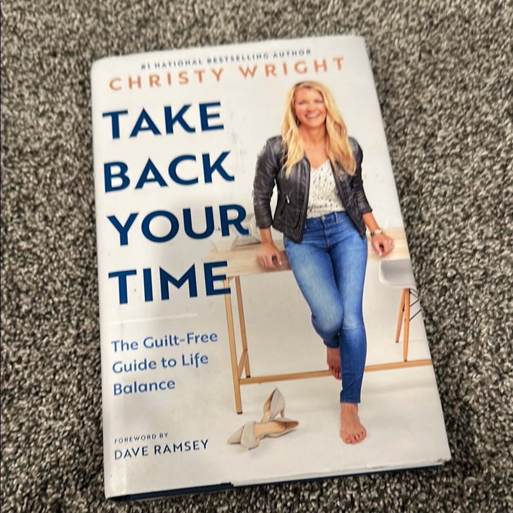 'Take Back Your Time' Book - Blue Cover